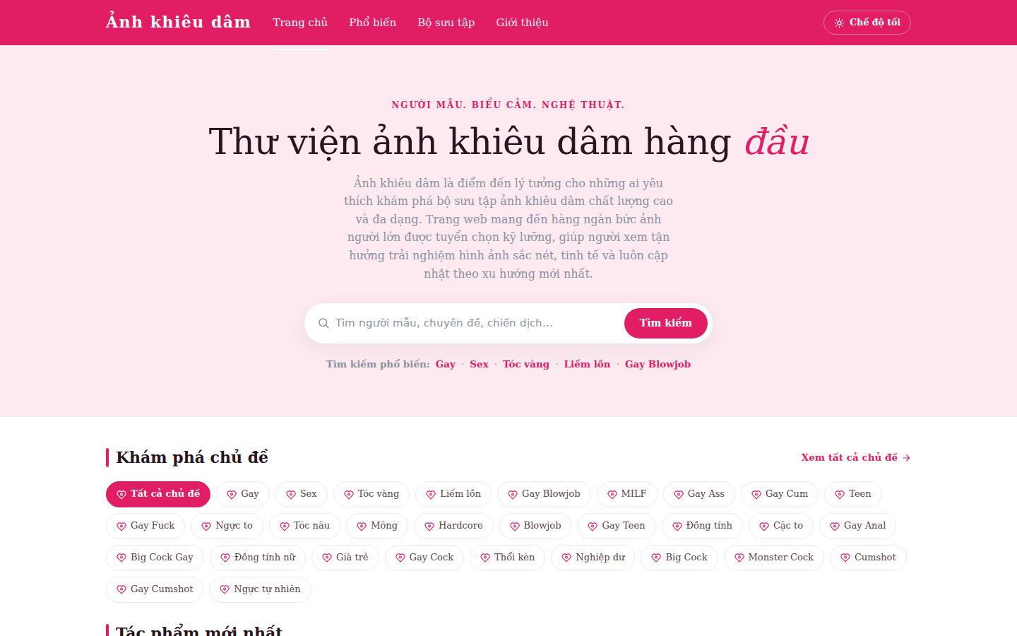 Ảnh khiêu dâm — PC homepage preview
