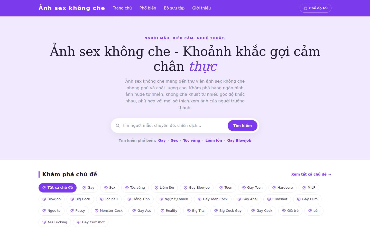 Ảnh sex không che — PC homepage preview
