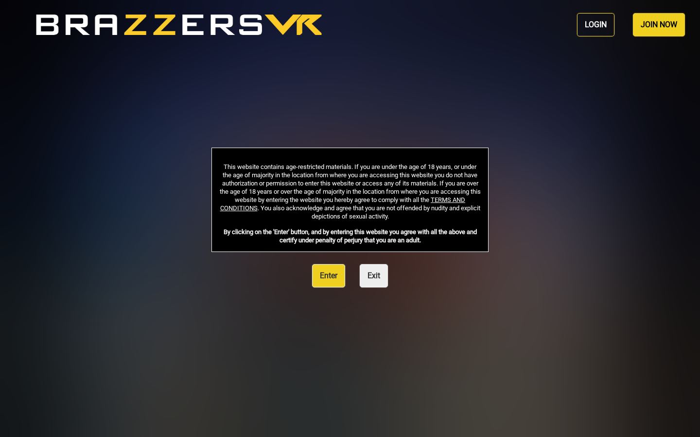 Brazzers VR — PC homepage preview