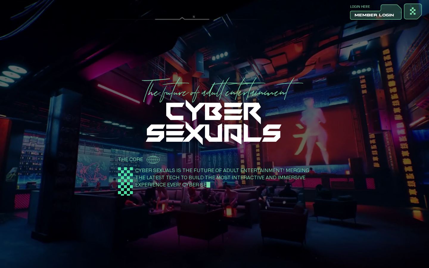 CyberSexuals — PC homepage preview
