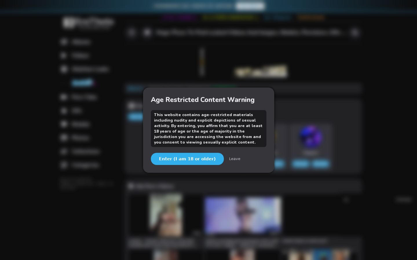 EroThots — PC homepage preview