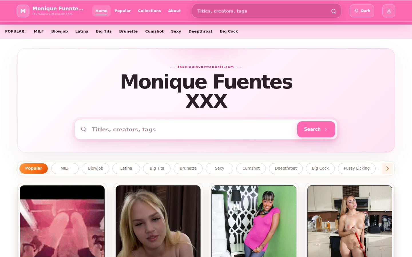 Monique Fuentes XXX — PC homepage preview