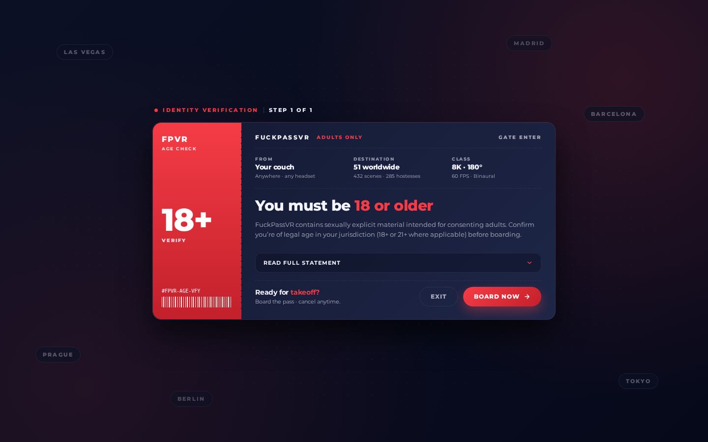 FuckPassVR — PC homepage preview