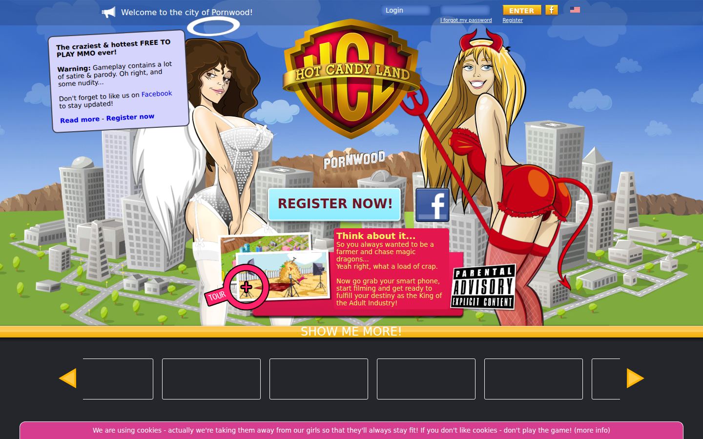 Hot Candy Land — PC homepage preview