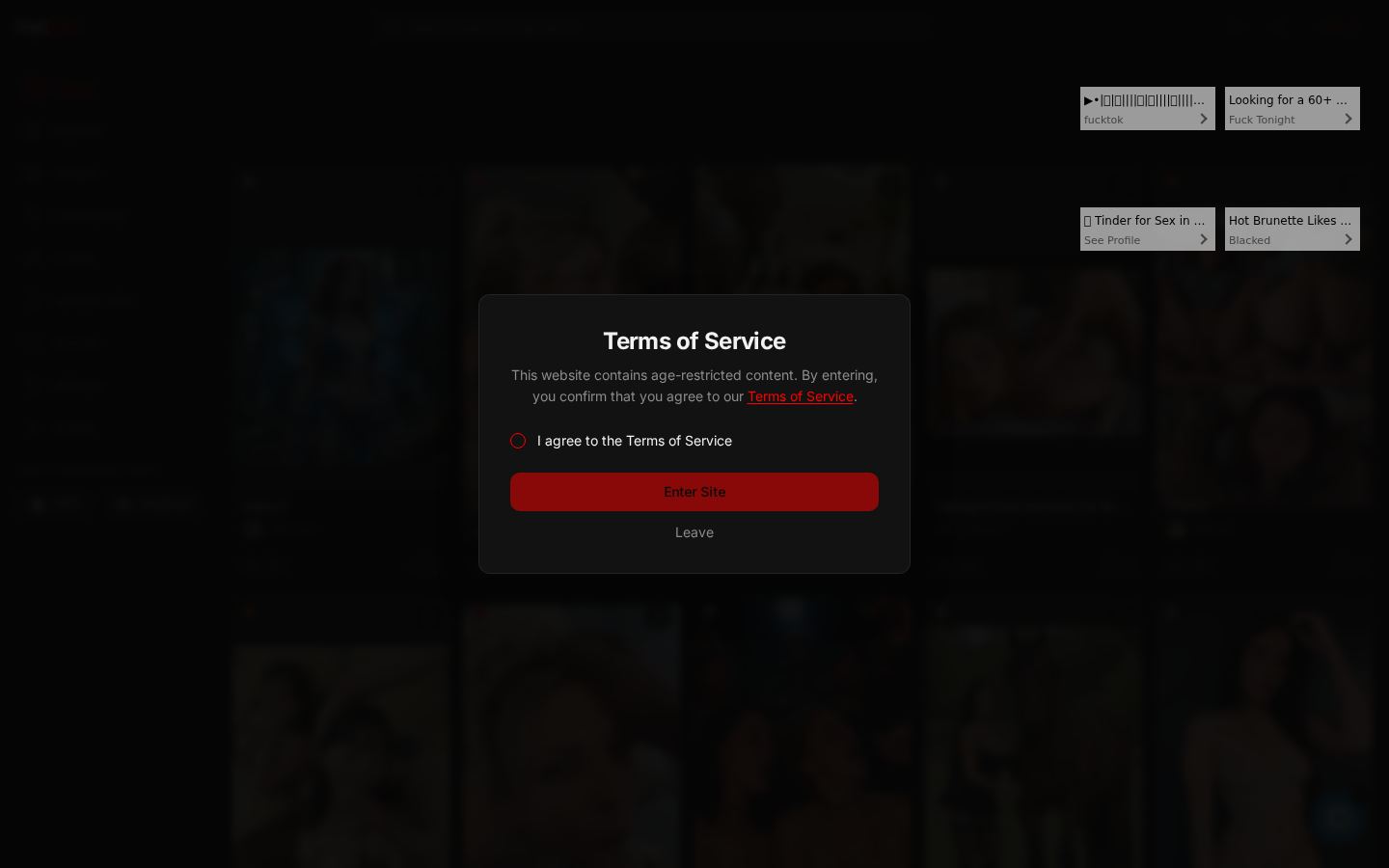 HotGIFs AI — PC homepage preview