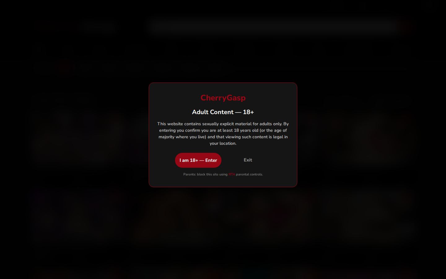 JavBest TV — PC homepage preview