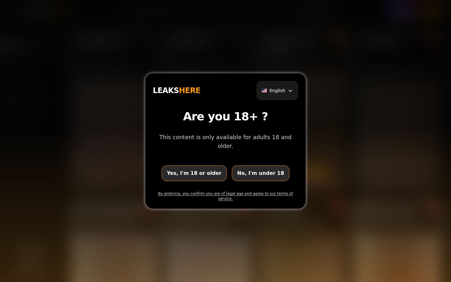 LeaksHere — PC homepage preview