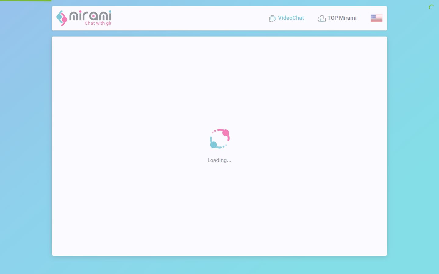 MiraMi — PC homepage preview