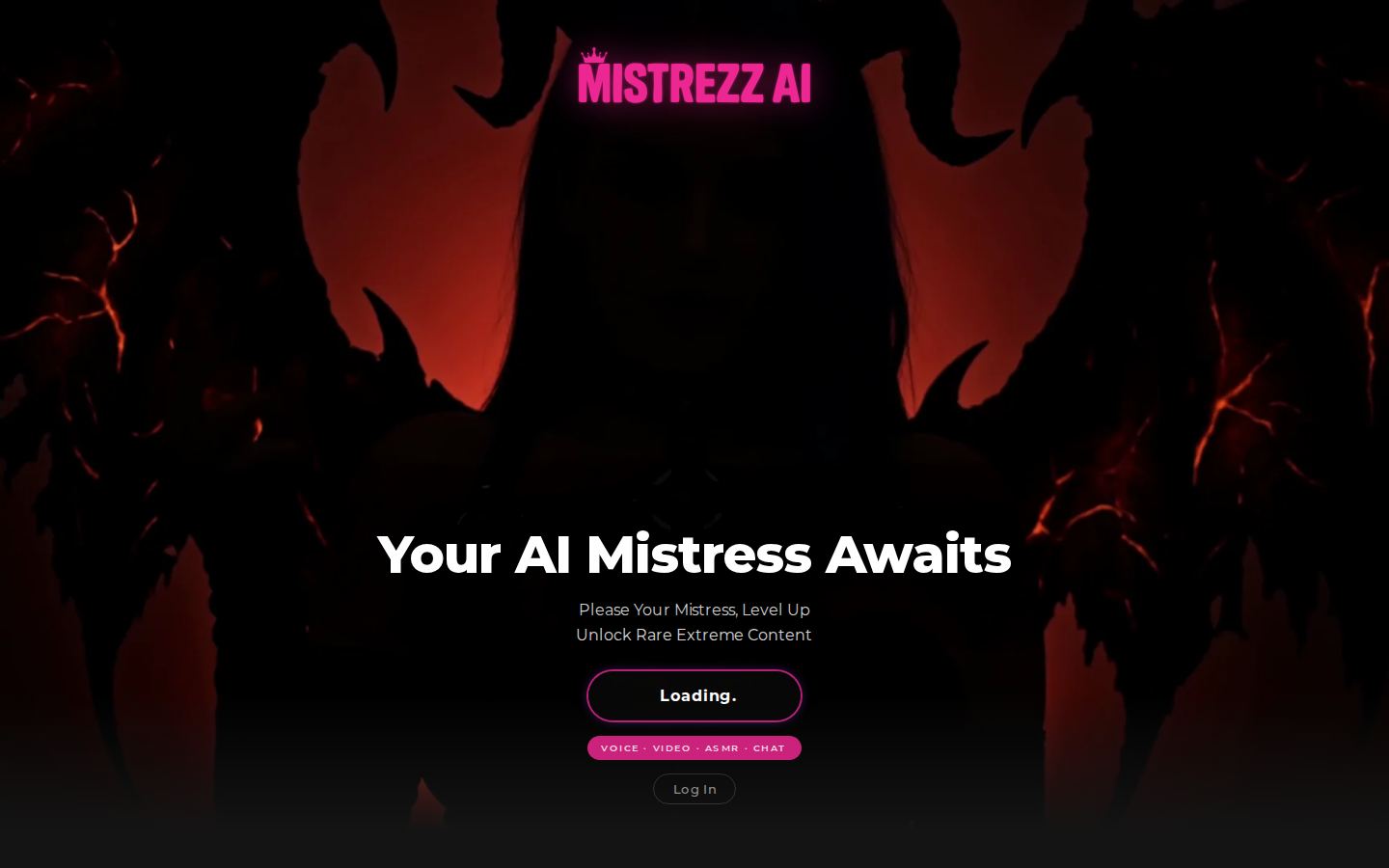 Mistrezz AI — PC homepage preview