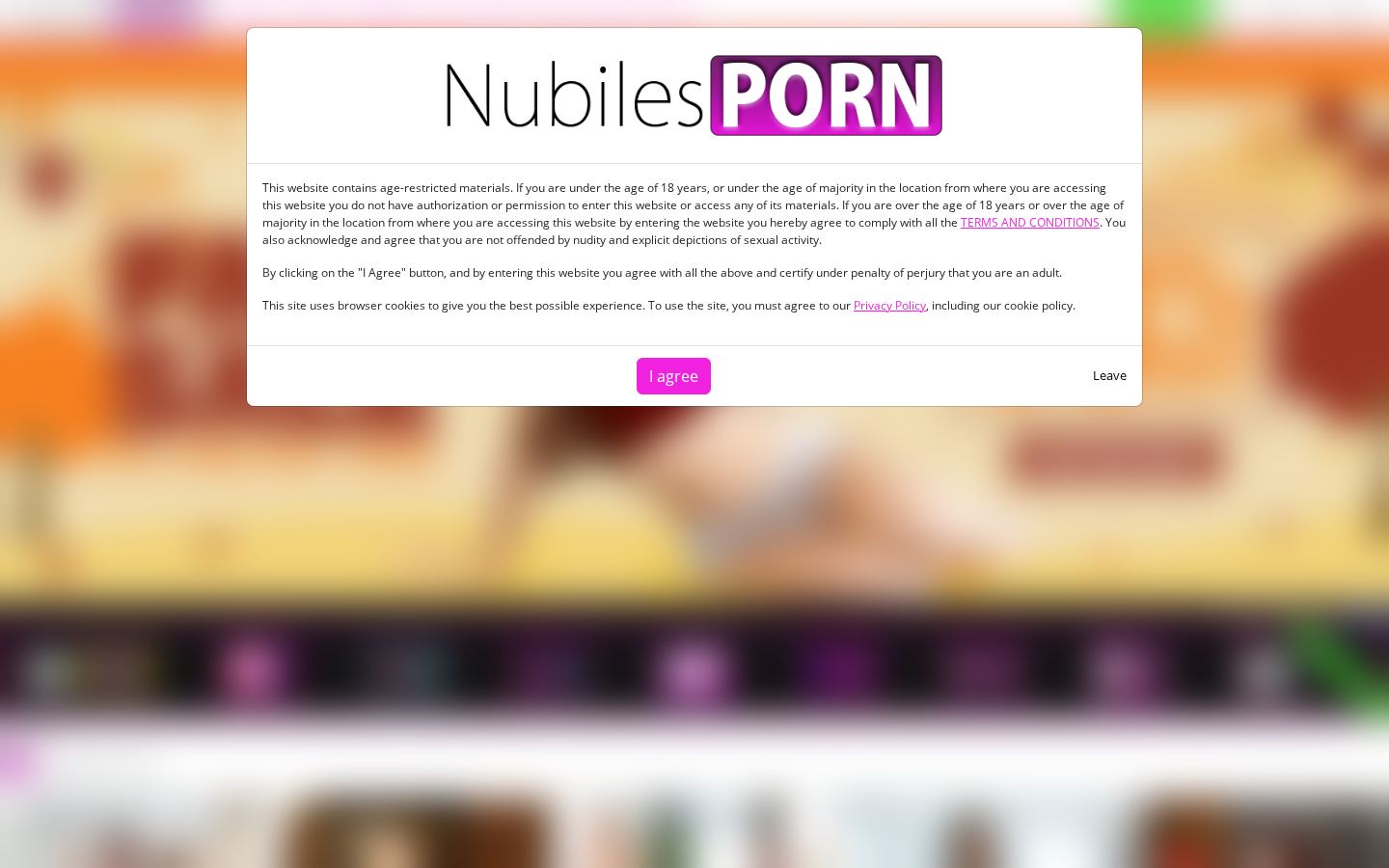 Nubiles Porn — PC homepage preview