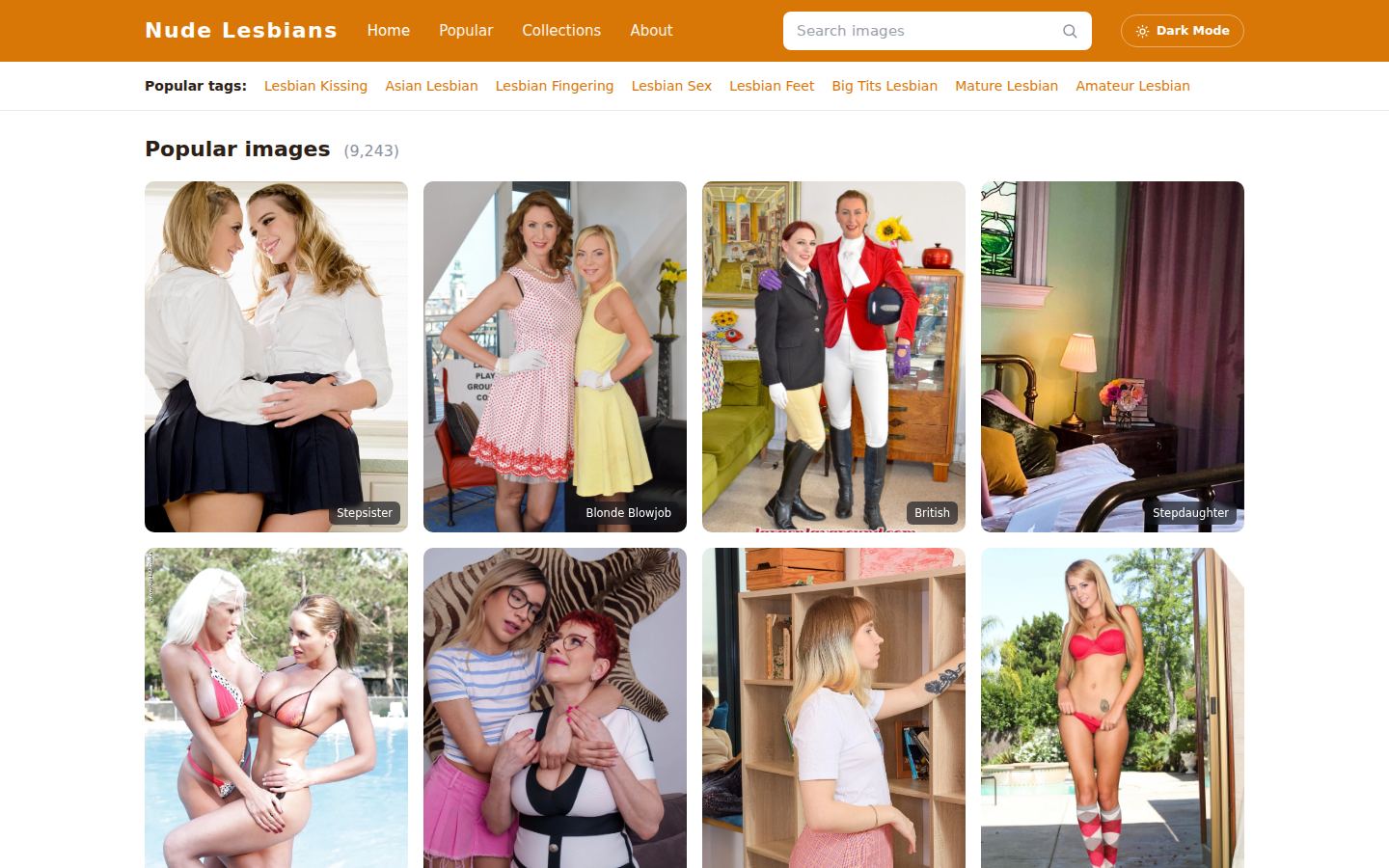 Nude Lesbians — PC homepage preview