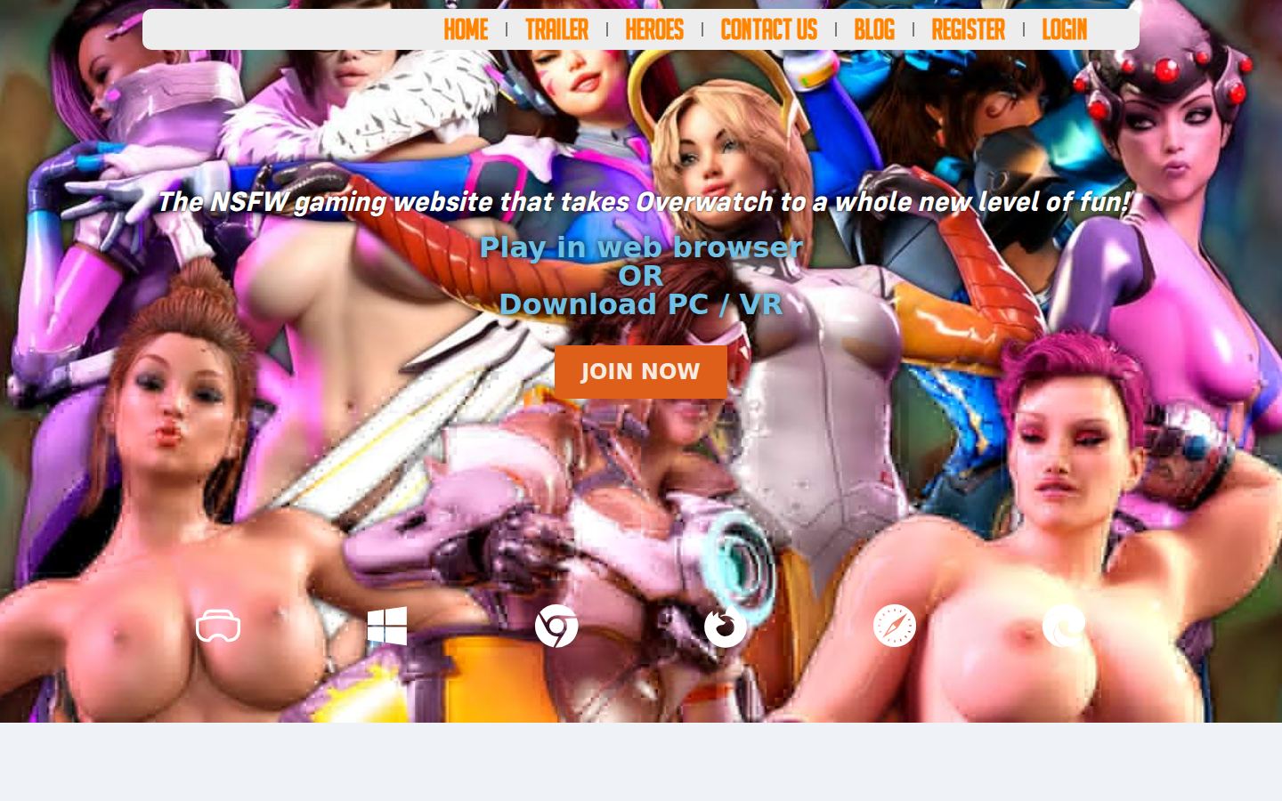 OverWatch Porn Game — PC homepage preview