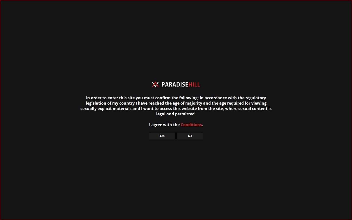 ParadiseHill — PC homepage preview
