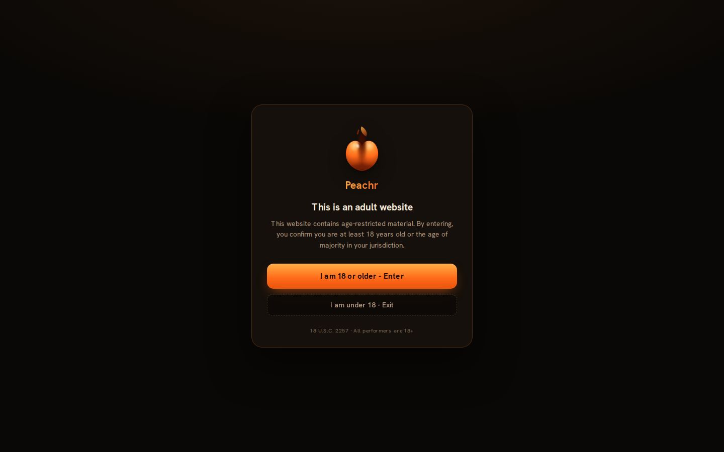 Peachr — PC homepage preview