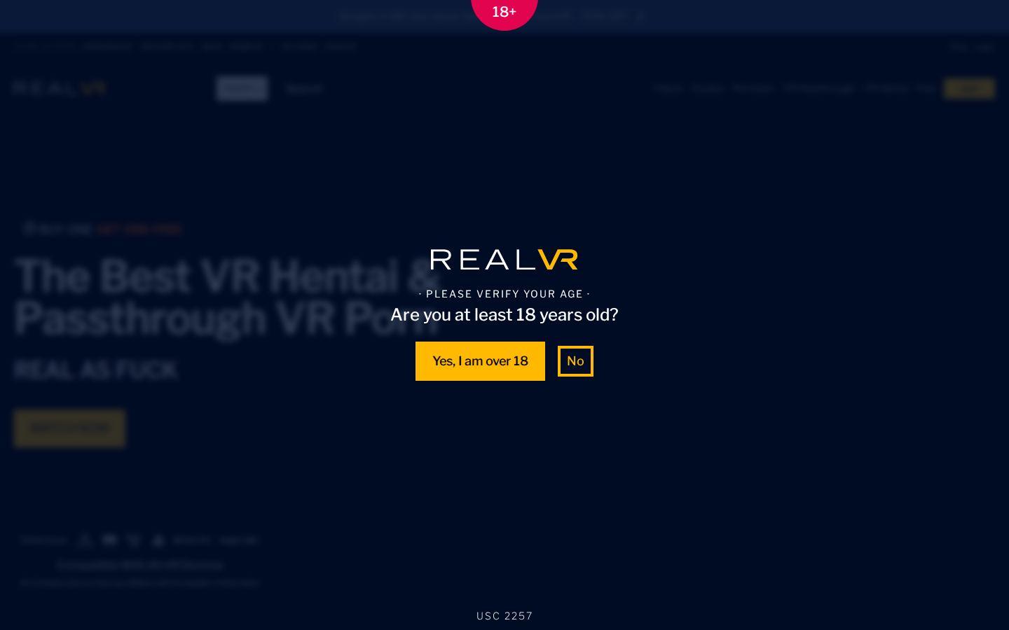 RealVR — PC homepage preview