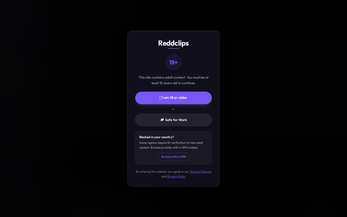 ReddClips — PC homepage preview