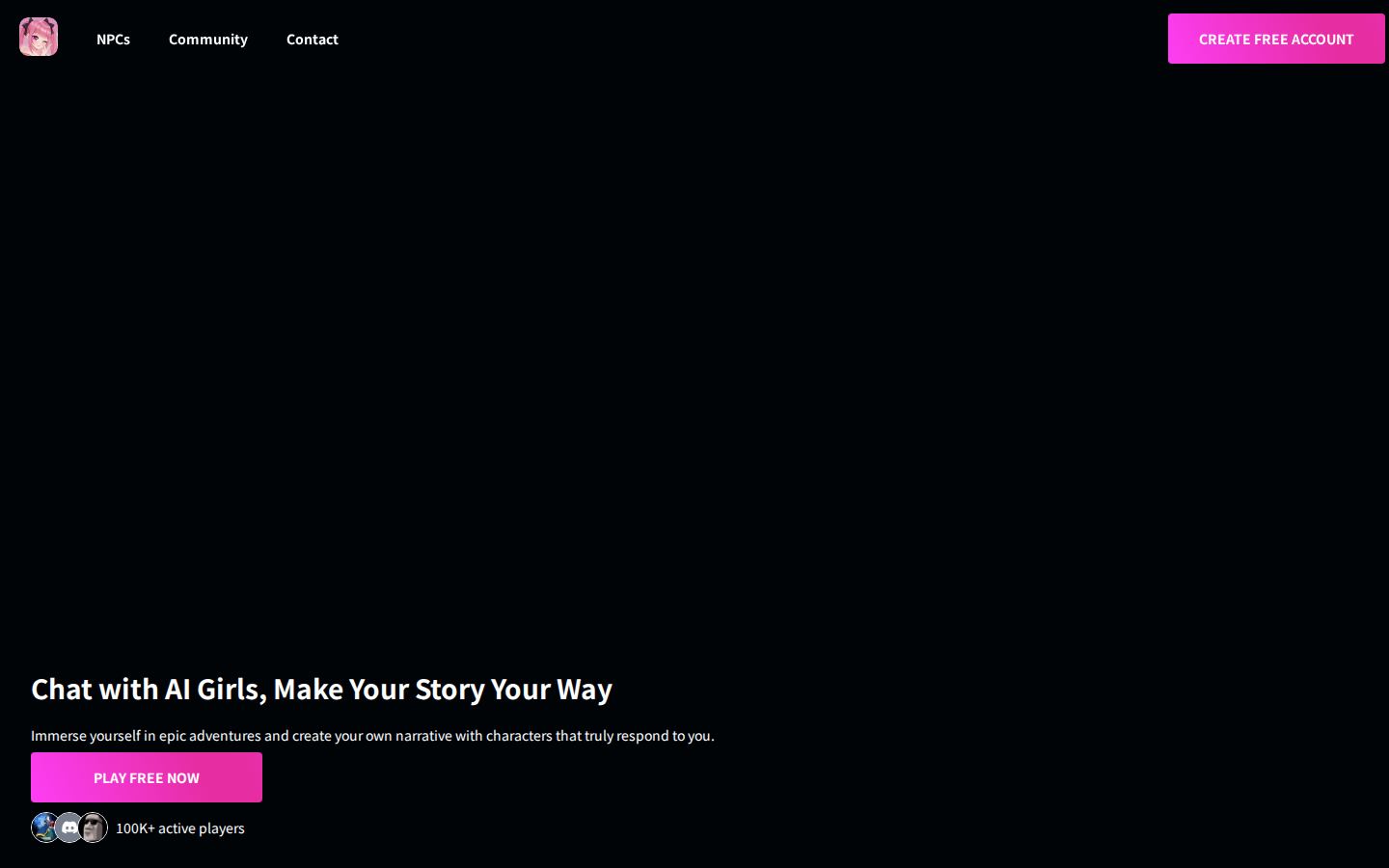 Roleplay Passion — PC homepage preview