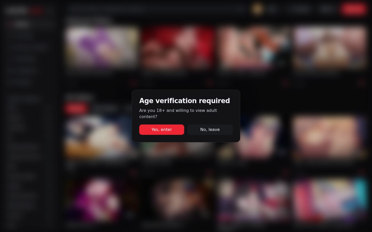Rule34s — PC homepage preview