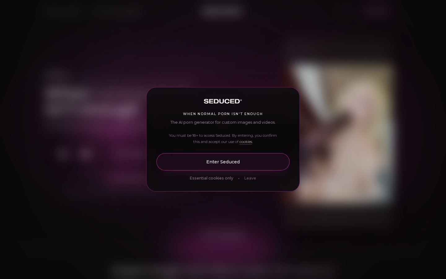 Seduced — PC homepage preview