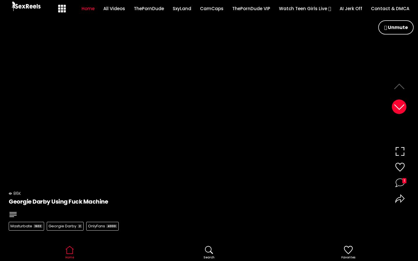 SexReels — PC homepage preview