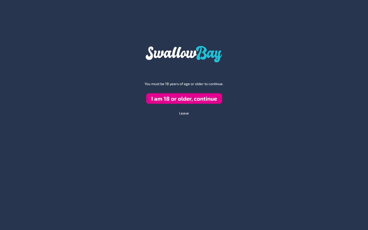 SwallowBay — PC homepage preview