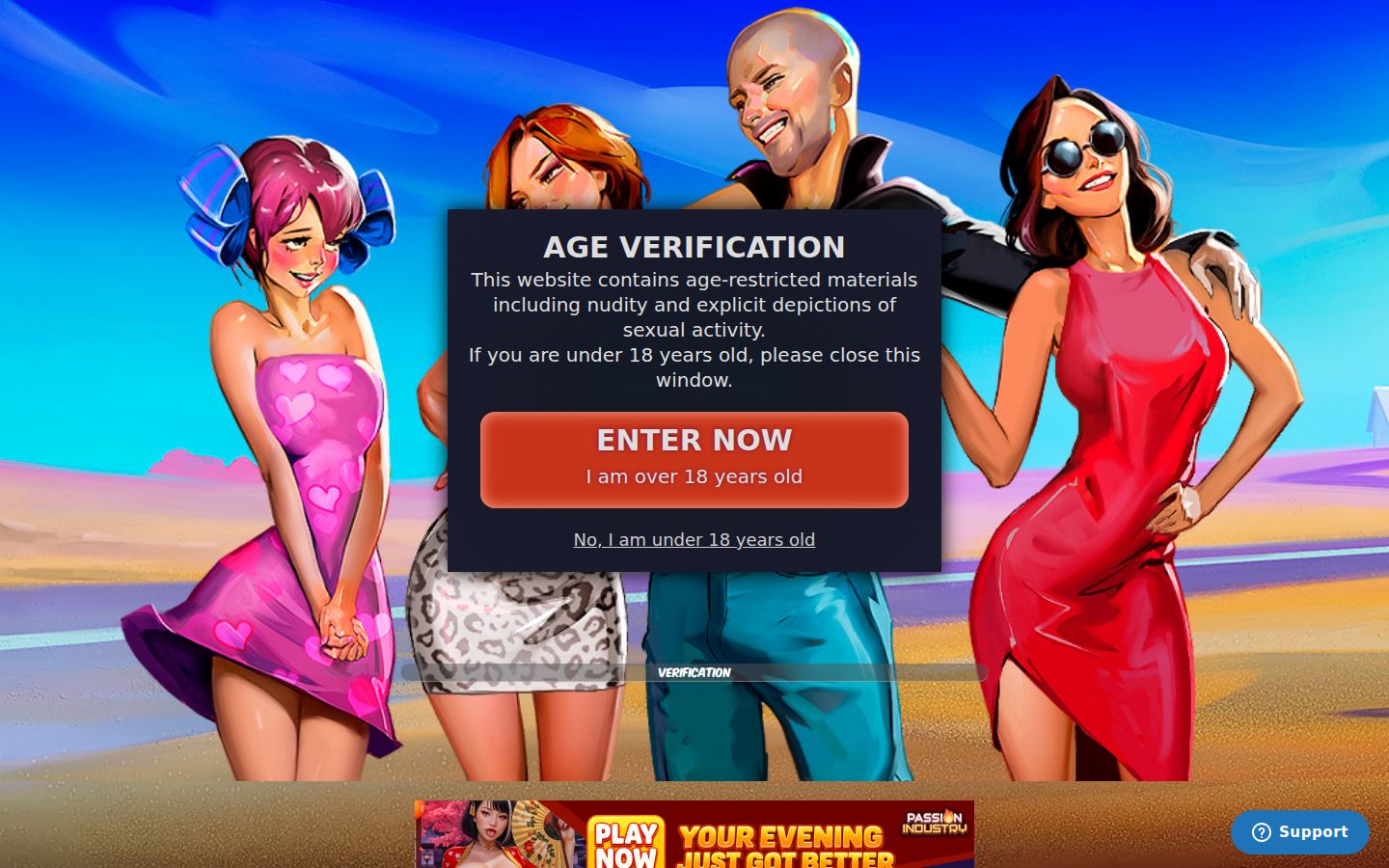 Town Of Sins — PC homepage preview