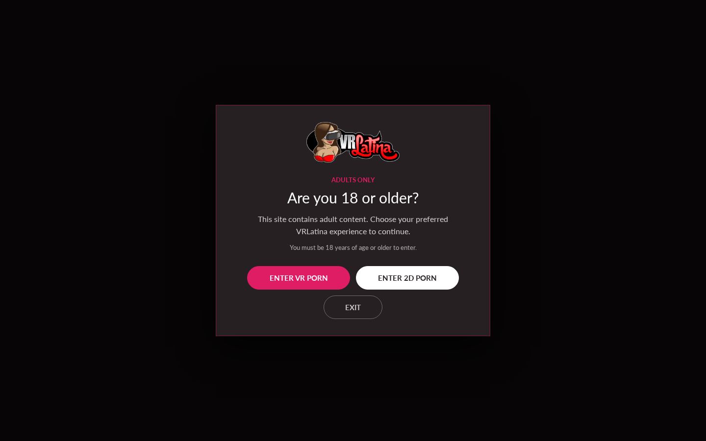 VRLatina — PC homepage preview
