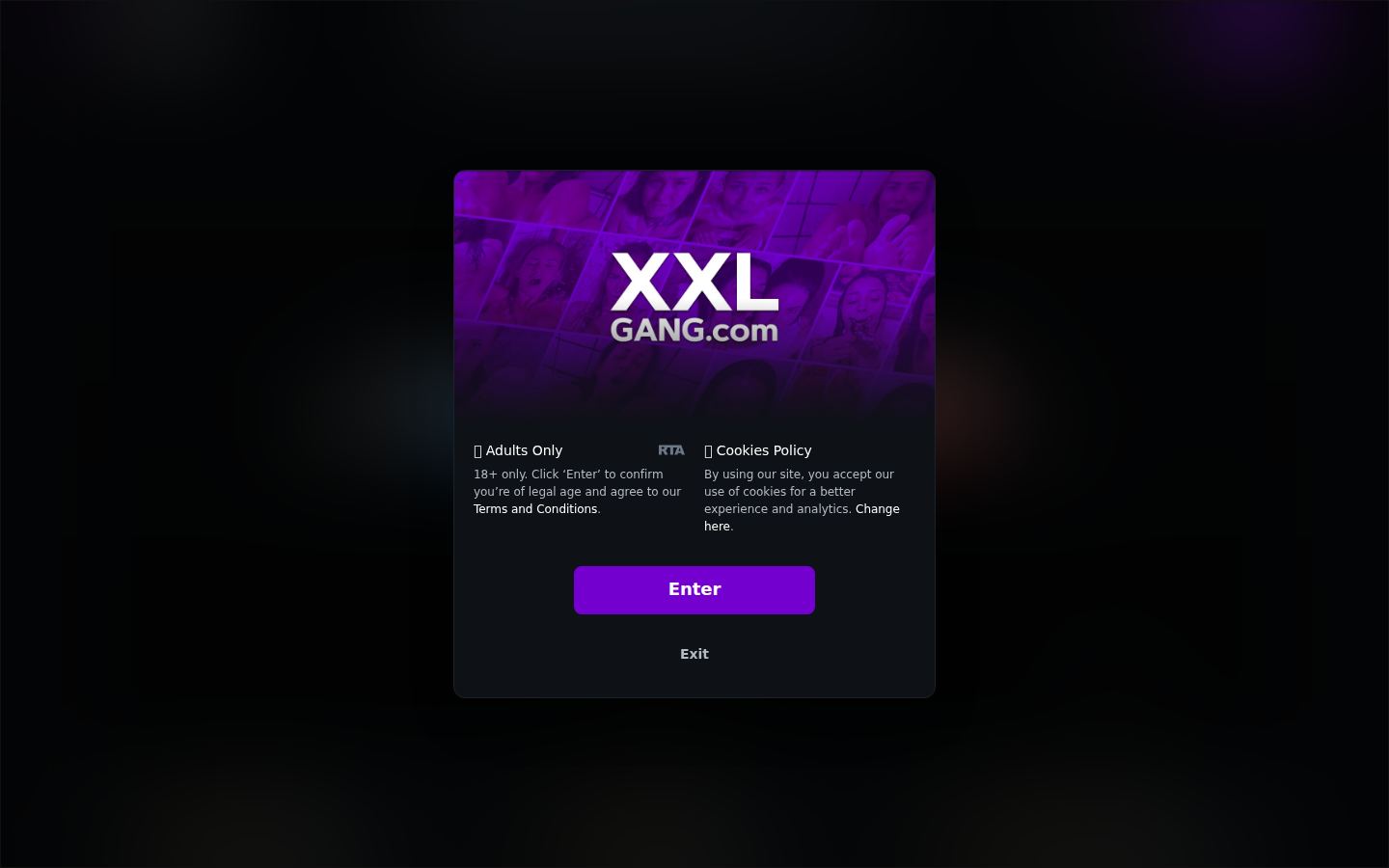 XXL Gang — PC homepage preview