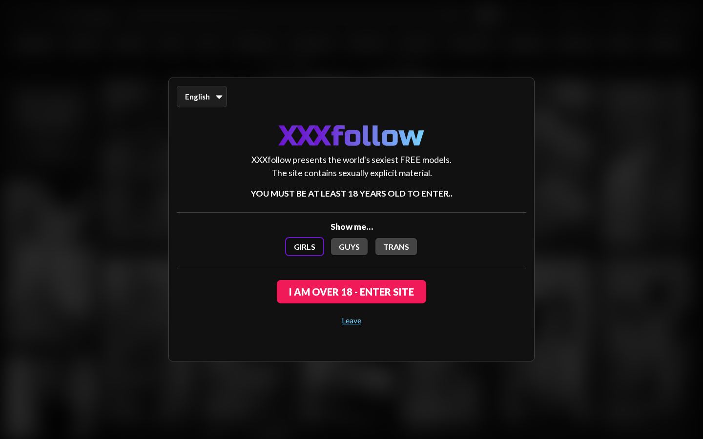 XXX Follow — PC homepage preview